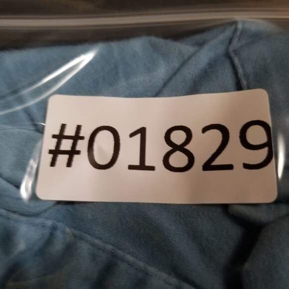 Lane Bryant Shirt Womens 26/28 Plus Blue Button Up Long Sleeve Stretch *Read* - Picture 10 of 10